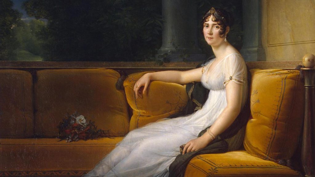 Sweet Violet (Viola Odorata) in History: portrait of Josephine de Beauharnais.