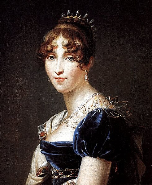 Sweet Violet (Viola Odorata) in History: portrait of Hortense de Beauharnais.